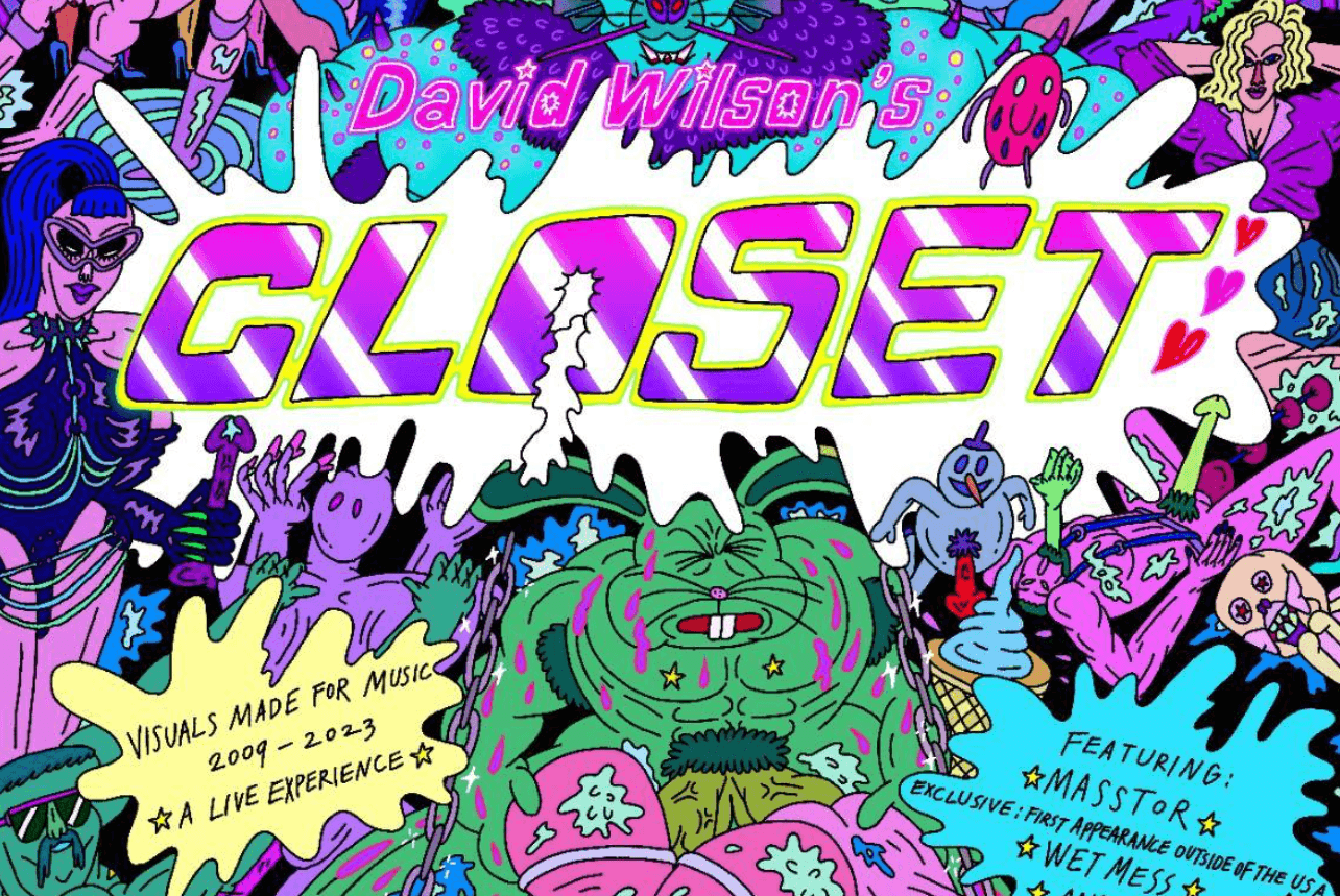 David Wilson opens CLOSET in big screen live event tonight at HERE