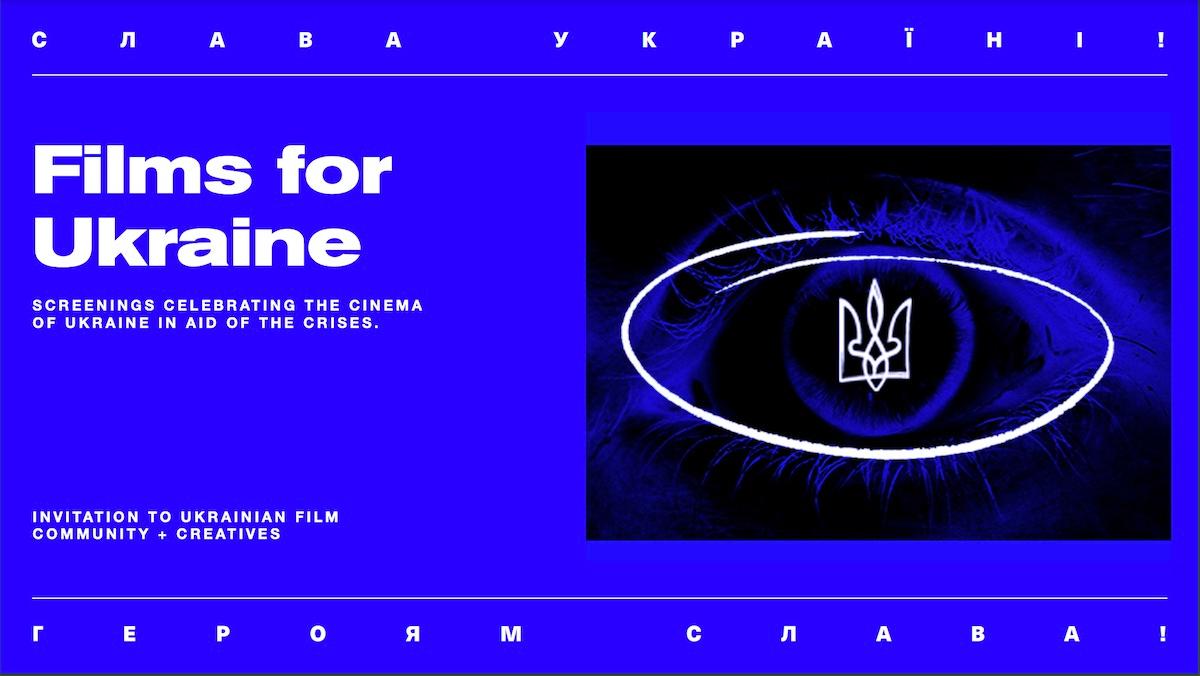Films For Ukraine at BAFTA on April 1st and 8th