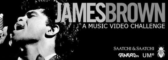 James Brown – A Music Video Challenge launches today! 
