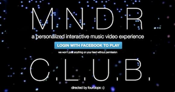 MNDR 'C.L.U.B.' by fourclops