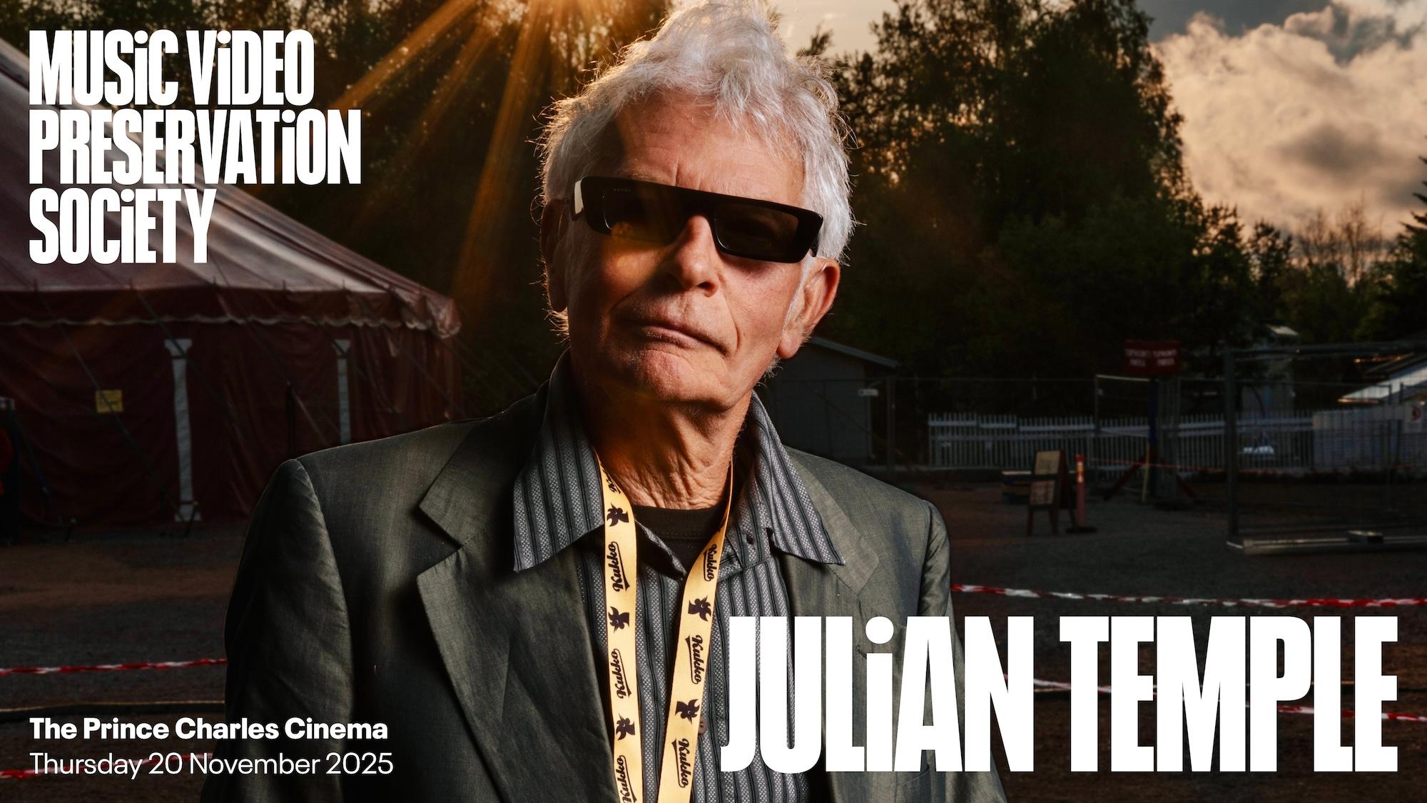 Music Video Preservation Society at Prince Charles Cinema on November 20th - with Julien Temple