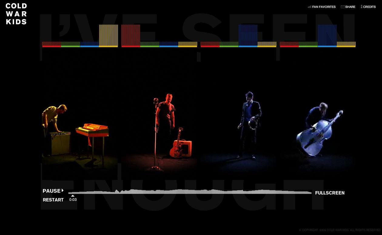 Cold War Kids’ I’ve Seen Enough (Interactive) by Sam Jones