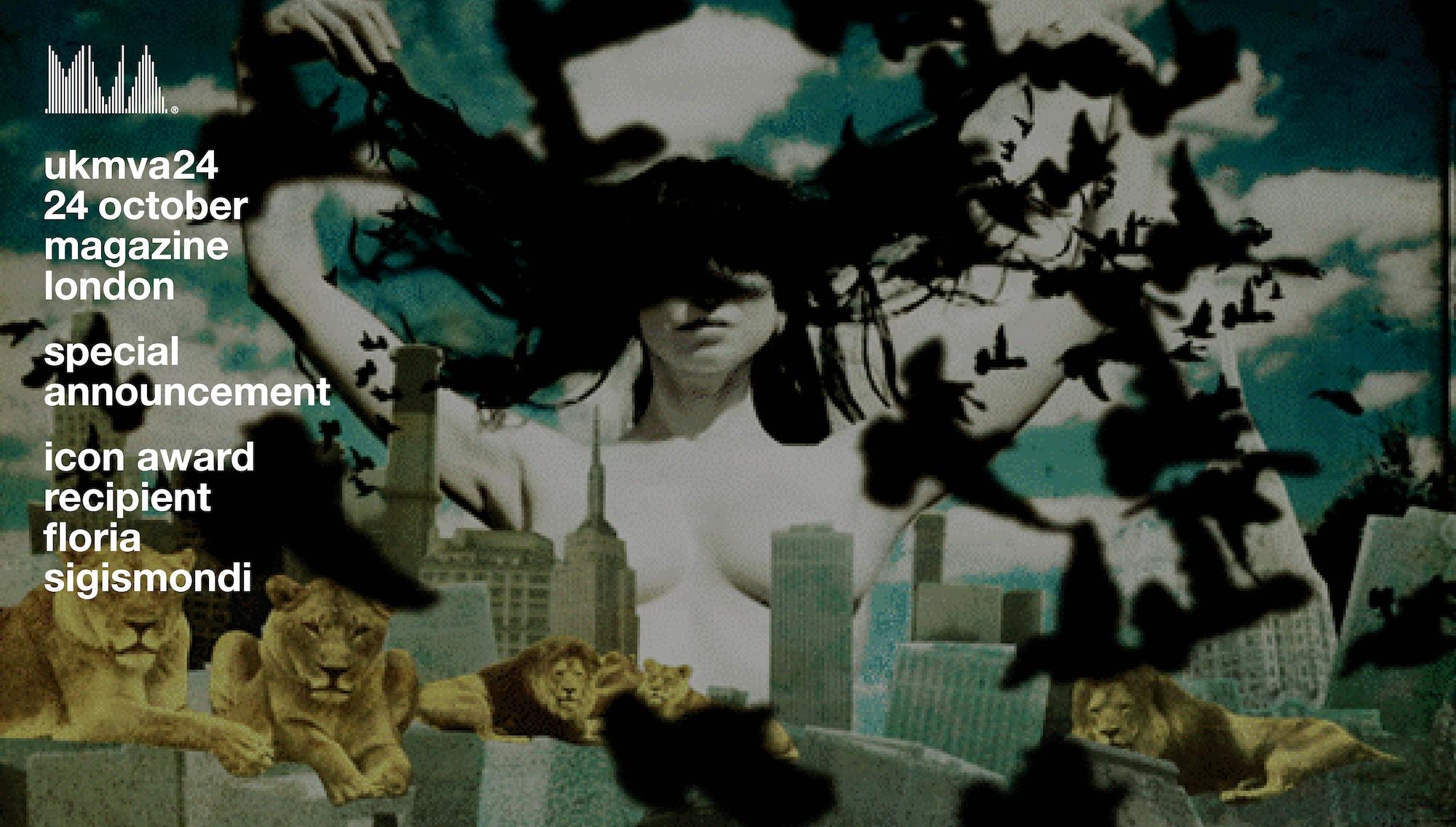 UK Music Video Awards 2024: The Icon Award will be presented to Floria Sigismondi