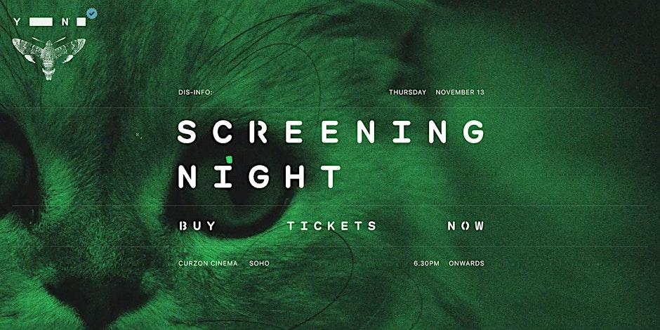 Yarns: Disinfo 2025 Screening Night on November 13th