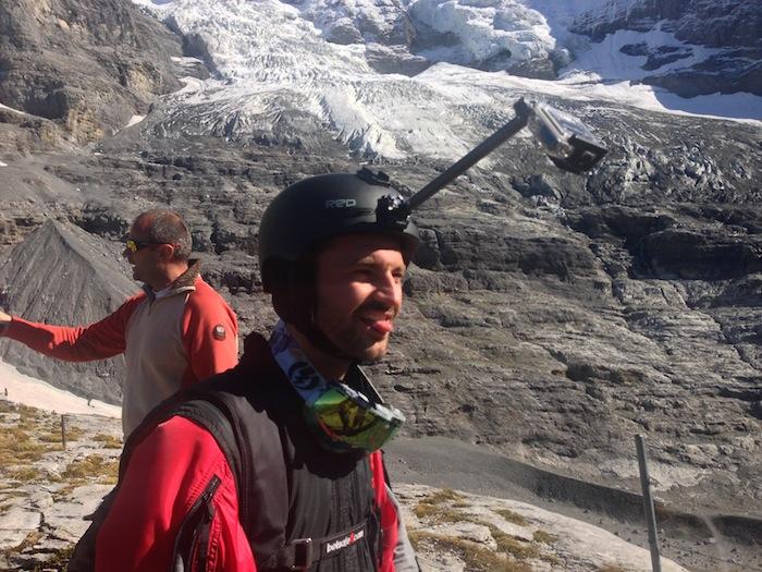 Stu Thomson on wingsuit flying for Rudimental